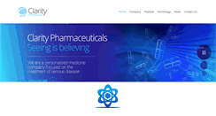Desktop Screenshot of claritypharmaceuticals.com